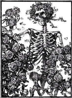 Skeleton and Roses, Illus. by Edmund Sullivan